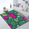 Cute Cartoon Print Carpet Yoga Living Room Doormat  Living Room Area Rug Games Area Washroom Floor Mat Children's Crawling Mat