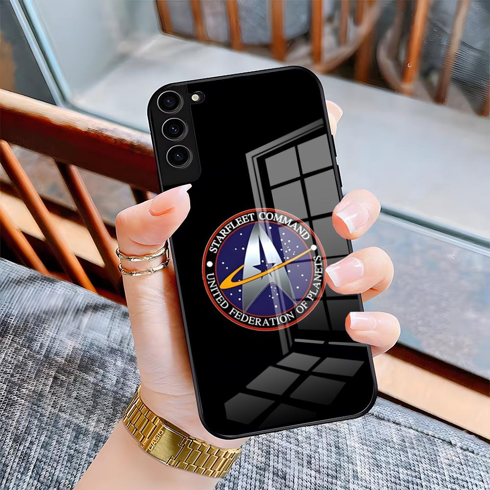 S-Star Trek Phone Case For Samsung S26 S25 Plus S20 S20 Plus S22 Ultra S23 FE S21 Plus S21 Ultra Glass Cover