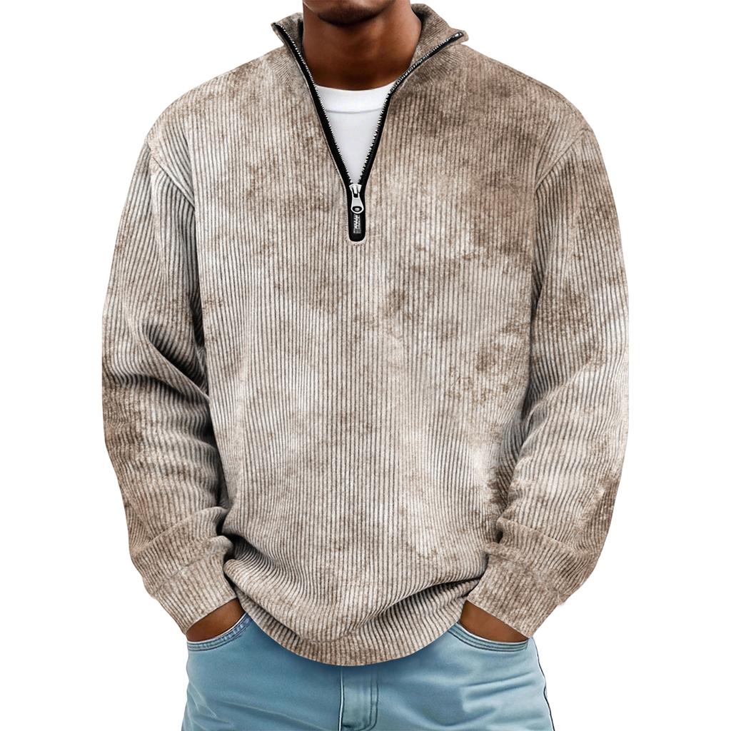 Мужская толстовка с капюшоном на молнии 1/4