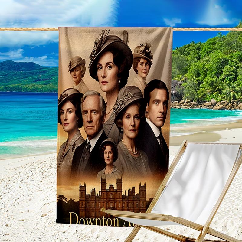 Dame Maggie Smith's Journey Quick-Dry Microfiber Beach Towel Super Soft & Absorbent for Bath, Beach, Travel Bath Time Accessory, Fan gifts