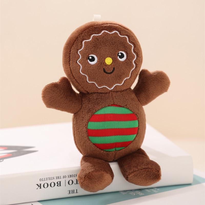 Christmas Gingerbread Man Pillow & Tree Cushion - Holiday Gift for Kids