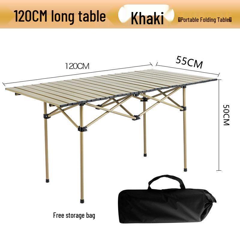 Складной Портативный Набор Стола и Стульев из Углеродистой Стали для Кемпинга, для Обедов на Открытом Воздухе и Уличной Торговли