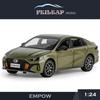 Simulation 1:24 Scale Trumpchi EMPOW Alloy Car Sound and light Collection Kids Toy Birthday Gift Diecast Toy Vehicles Home Decor