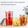 300/400/500/650ML Glass Sealed Jar with Screw Airtight Lid Large Capacity Clear Multifunctional Fruit Jam Dry Goods Nuts Grain Cereal Seasoning