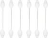 165 large cotton head child safety cotton swabs (suitable for newborns, infants, toddlers, children)