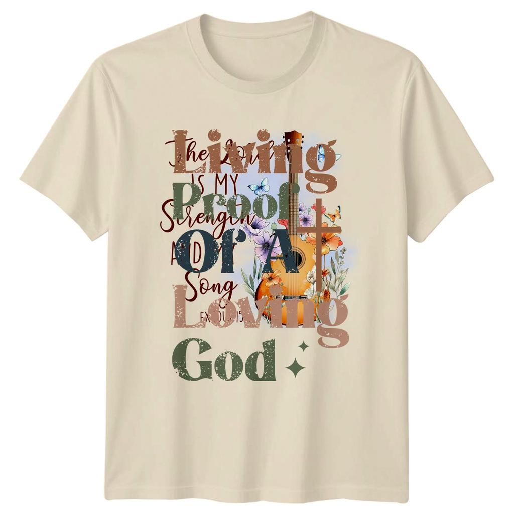 Living Proof Of A Loving TShirt Boho Christian Religious Religious Gift