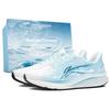 Li Ning Red Hare 9 Амортизирующие Дышащие Низкие Гоночные Тренировочные Марафонские Беговые Кроссовки Мужские Белый Синий ARPW003-8(Team1761-LD)