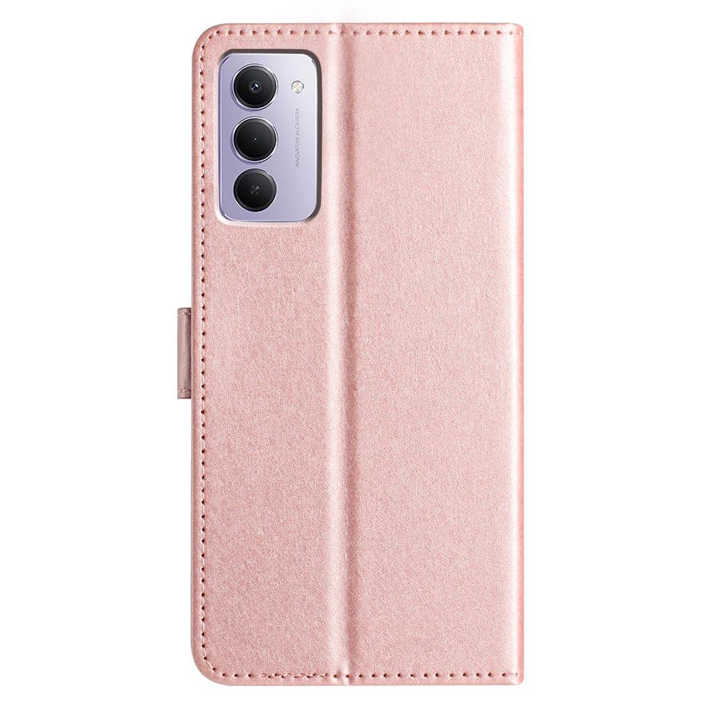 Для Xiaomi Redmi 15 5G (Глобальный) (169 мм) Кожаный чехол-кошелек с откидной крышкой и магнитной застежкой