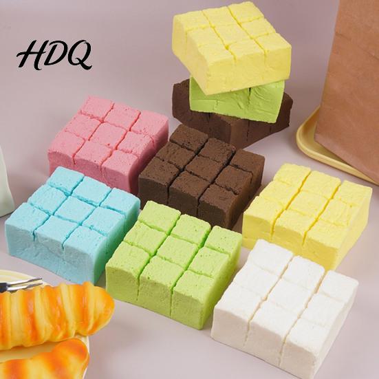 Stress Reducing Toy Relief Food Squeeze Toy Slow Rebound Sensory Anti-stress Simulated Pinch Fidget for Home Office Relaxation Hand Therapy Squeezing