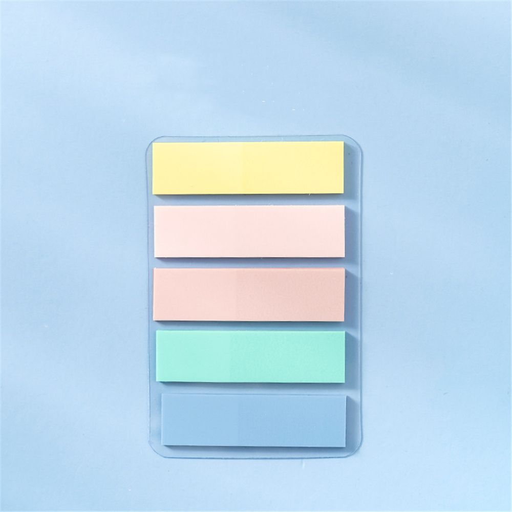 Morandi Color Office Supplies Key Points Label Index Flags Paster Sticker Memo Pad Sticky Notes