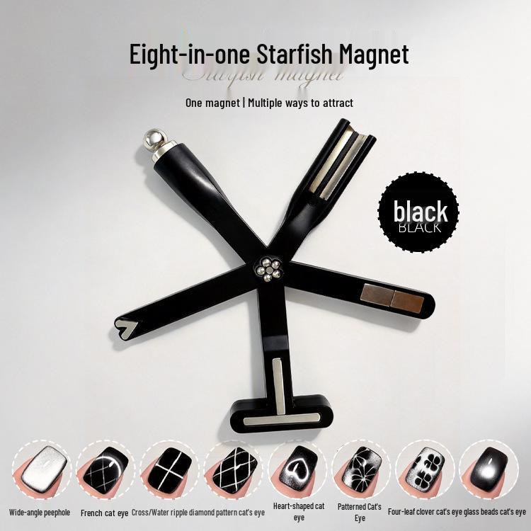 Magnetic Nail Art Crystal Stone Kit with Strong Rods: Round, Square, Cylindrical Neodymium Magnet