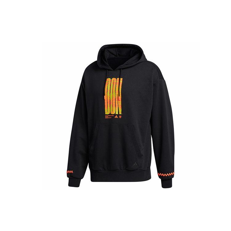 adidas Американская толстовка Мужская Черная GP6365