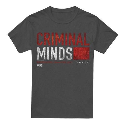Criminal Minds Unisex Adult Title Card T-Shirt