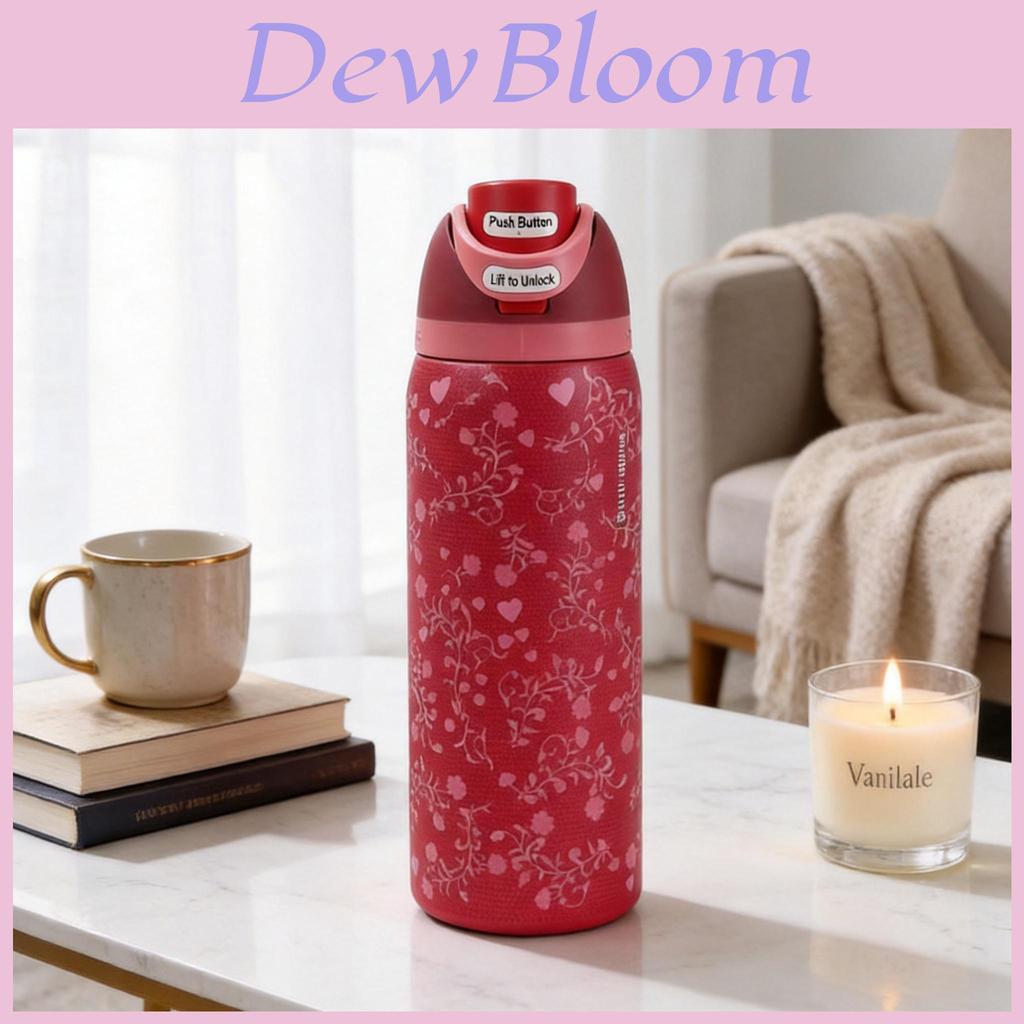 Double Wall Stainless Steel Travel Mug With Leak Proof Lock For Office And Outdoors