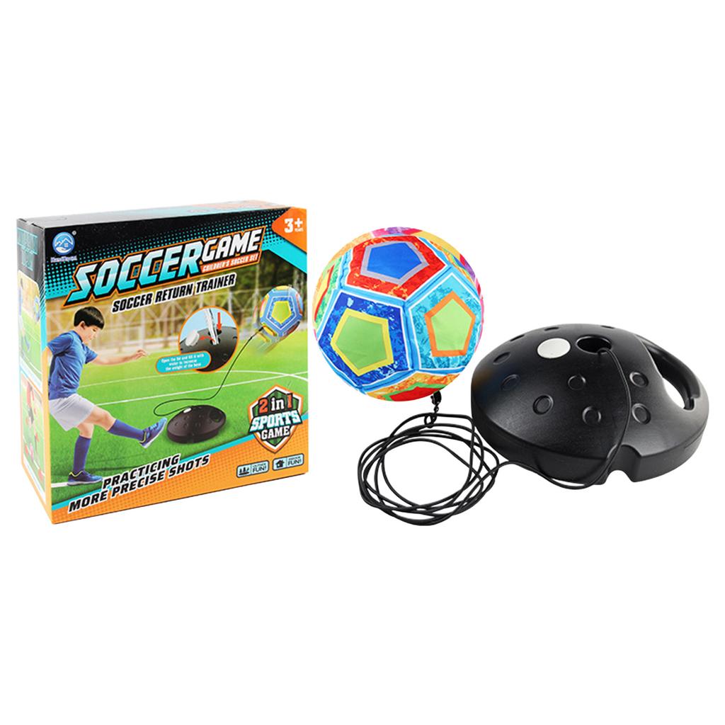 Kids Soccer Trainer Rebounder Set Kids Soccer Goal Outdoor Sports Toys for Children Teens and Beginners