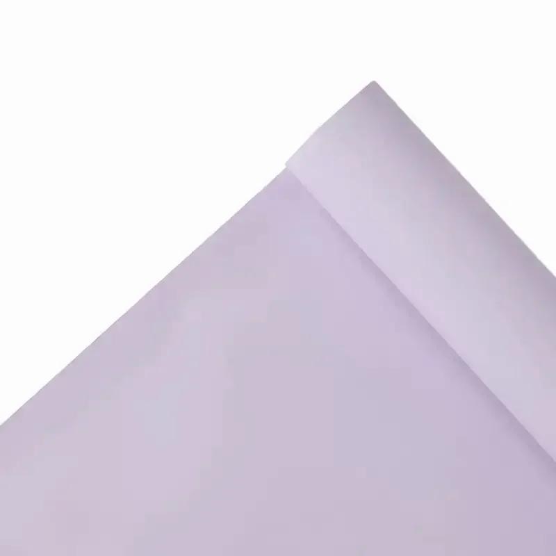 58смX11ярдов Однотонный Фарфоровый Матовый Цветочный Бумага Букет Цветов Однотонный Цветочный Лист Цветочный Материал Водонепроницаемая Упаковочная Пленка