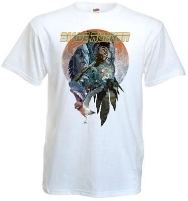 Blade Runner V1 T-shirt White Movie Poster All Sizes S5XL