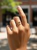 925 Sterling Silver Minimalism Simple Smooth Wave Fashion Ring For Women Daily Wear Party Engagement High Quality Fine Jewelry