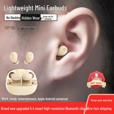 Мини-наушники T10 для сна Bluetooth - Ультрамаленькие, Двойные, Внутриканальные с цифровым дисплеем