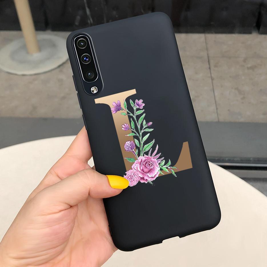 For Samsung Galaxy A30s A50s Case Soft Silicone Cute Letters Back Cover For Samsung A30 A50 s A 30 50 s Phone Cases Coque Bumper