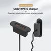 1 USB-A и 1 Type-C Встраиваемая настольная USB-розетка Мини-компактная розетка с удлинителем 1,2 м Встраиваемые розетки Для использования в помещении
