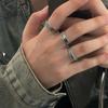 Мужское и Женское Ретро Универсальное Кольцо с Открытыми Пальцами Персонализированное Кольцо с Узором Дракона