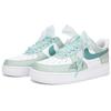 Nike Air Force 1 Нескользящие, Износостойкие, Легкие Низкие Скейтбордические Кроссовки Женские Белые Зеленые DD8959-100(Команда18-AF1)
