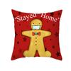 Christmas Pillow Case Cartoon Vent Mask Santa Claus Series Printed Sofa Cushion Pillow Case Home