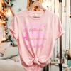 Women We Fight Together Butterfly Pink Ribbon T Shirt Breast Cancer Awareness Short Sleeve Tee Warrior Support Casual Cotton Top