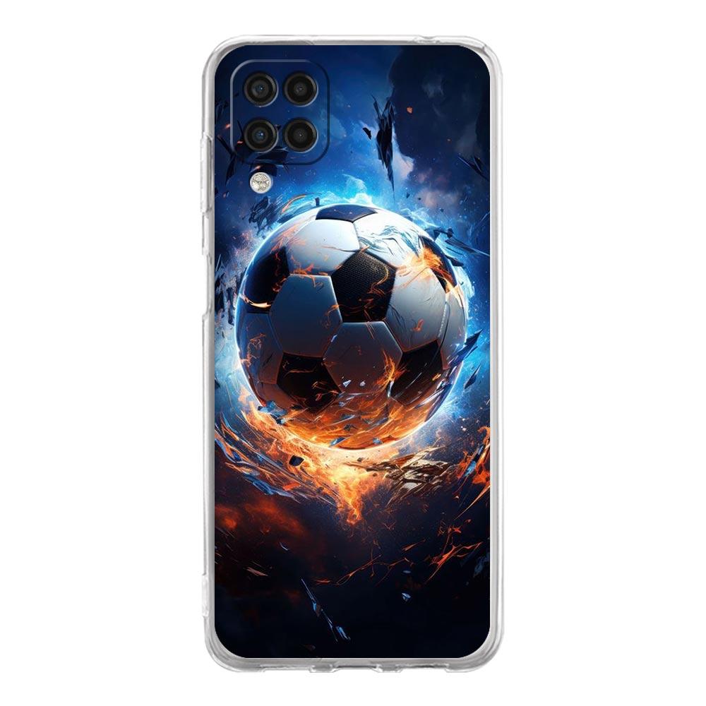 Case For Samsung A54 A52 A50 A70 A30 A40 A20S A20E A02S A12 A14 A22 A24 A42 A34 A32 5G A04s Cover Football Passion Soccer Ball