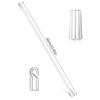 Venetian Blinds Pulling Rod with Replacement Rod Heads Set Accessory for Transparent Curtain Vertical Wand Supplies Kit Accessories