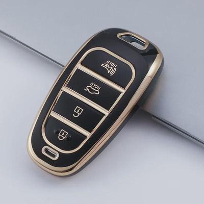 Чехол для ключа с золотой оправой для Hyundai Tucson L Sonata 2021 года выпуска в Пекине