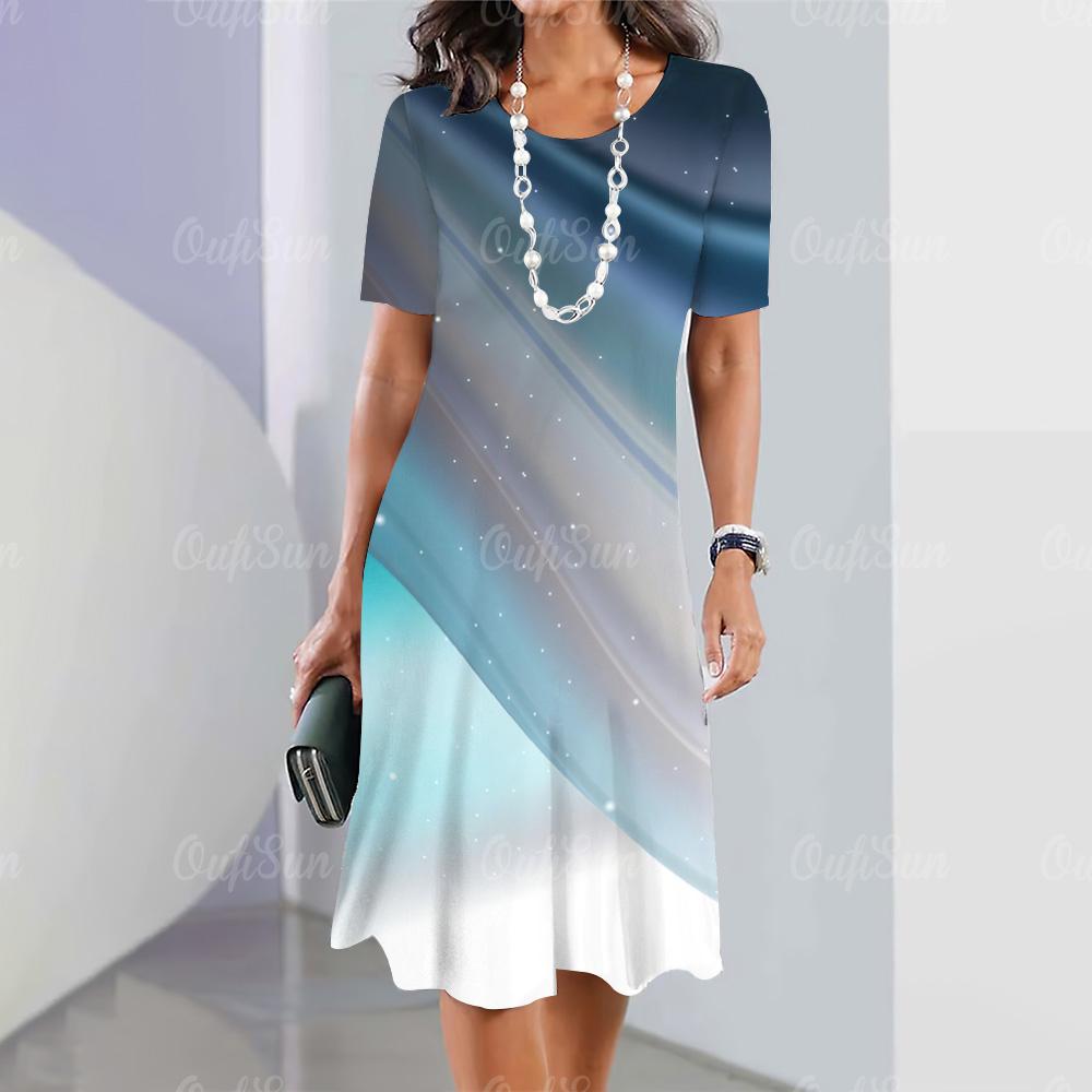 Женские платья с геометрическим и полосатым принтом. Элегантные и красивые длинные платья. Летнее цельное платье для женщин больших размеров.