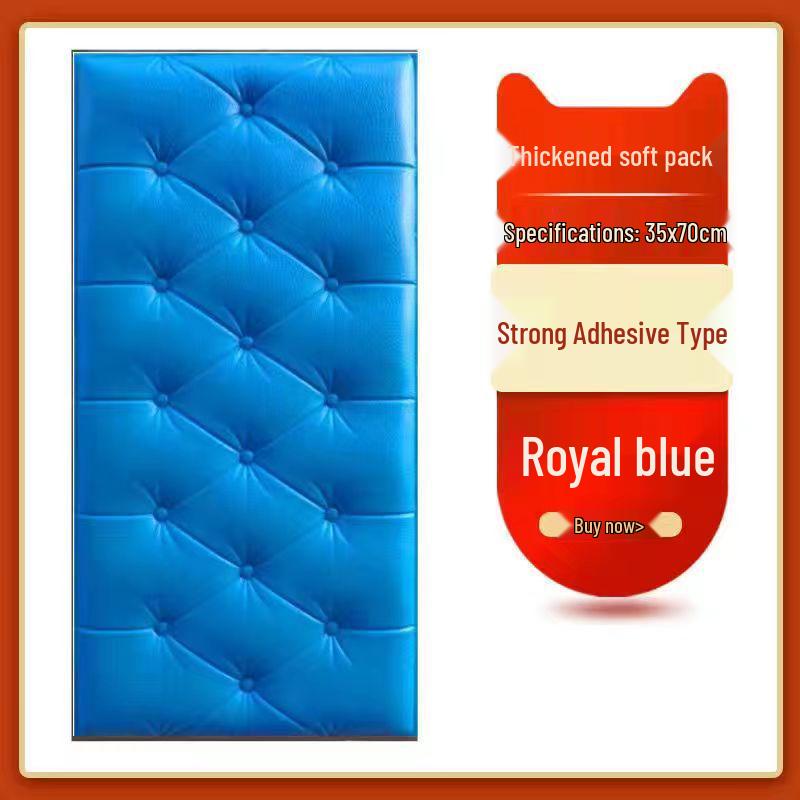 Самоклеящаяся мягкая подушка-спинка для детской прикроватной тумбочки