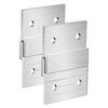8 Pair  French Cleat Aluminum Z Hangers Wall Panel Support Upgrades for Hanging Mirrors Pictures & Art Frames on Wall 