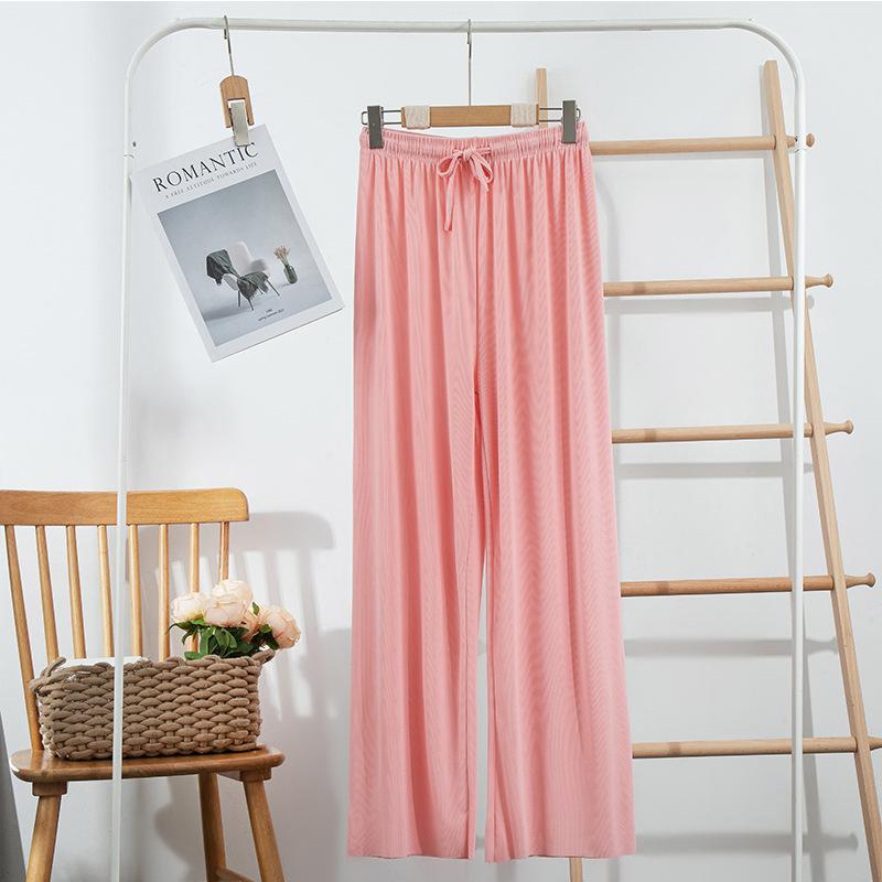 Wide Leg Pants for Women In Summer Thin Fit Loose Hanging Breathable Straight Leg Casual Floor Pants