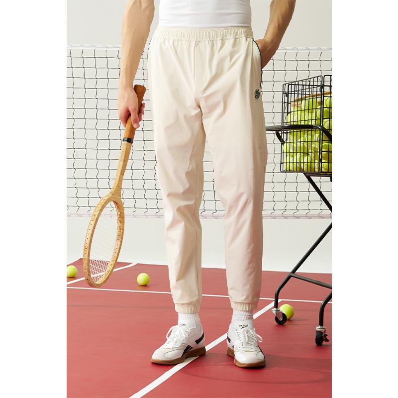 Reebok Модные удобные универсальные тканые повседневные брюки мужские низы Off-White 24FRC633MGW2