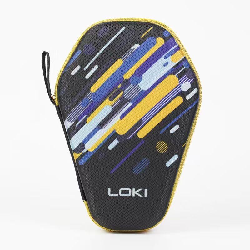 LOKI Thor Table Tennis Racket Case: Portable, Durable, Hard Shell, Large Capacity Bag