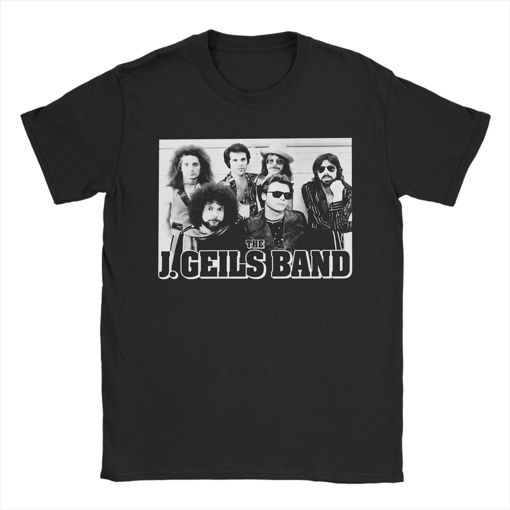 Mens Womens The J Geils Band T Shirt Cotton Graphic Printing Tee Shirts Clothing Outfits