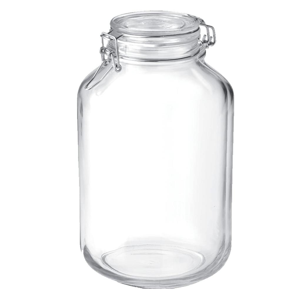 Bormioli Rocco Food Jar, 4L, 1.49260(08067) RBR0607