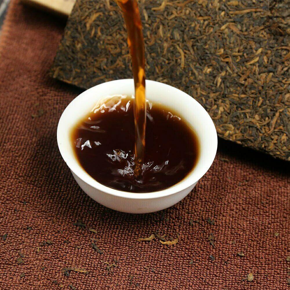 High Quality Yongzhen Shu Puer "Palace Puer Tea Brick" Ripe Top Grade Puer 250g