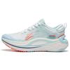 Li Ning Lijun 6 Reflective Stability Lightweight Low-Top Running Shoes Women Sneaker White Blue ARZS002-8