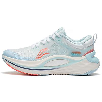 Кроссовки женские Li Ning Lijun 6 Reflective Stability Lightweight Low-Go, белые, синие, ARZS002-8