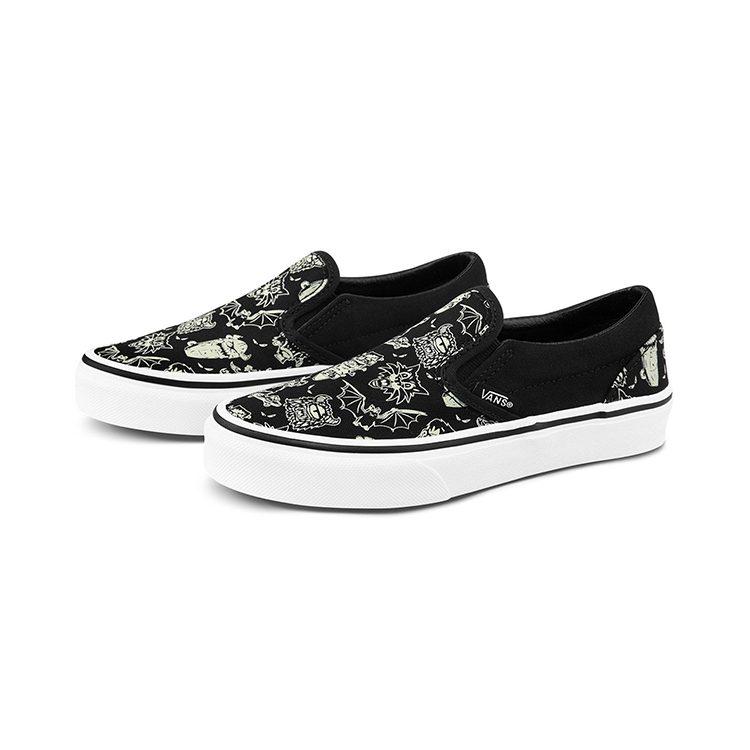 Vans Кеды на липучке из канваса для детей, низкие, для скейтбординга, черные, для детей от 3 до 7 лет, VN0A4BUT2JN