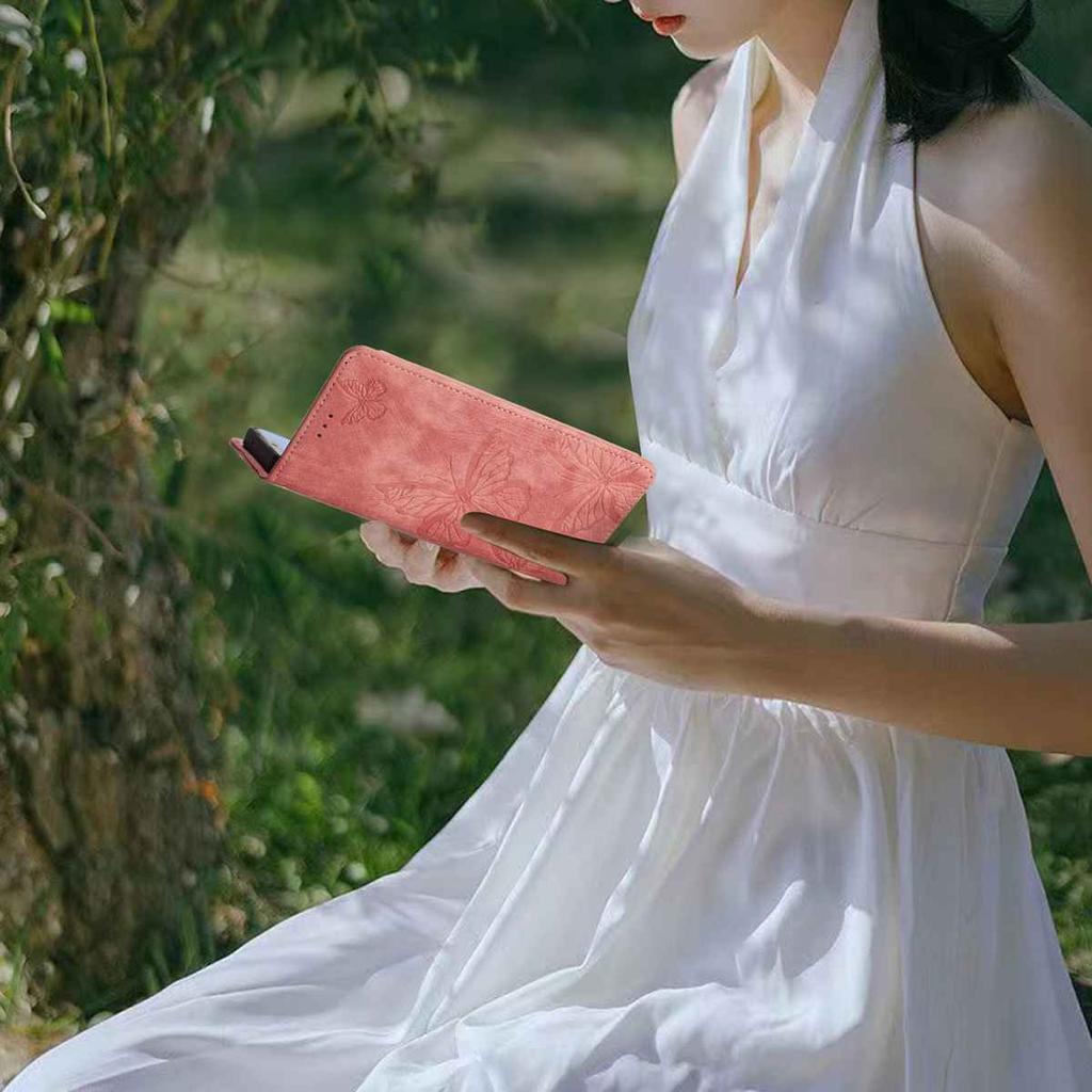 Чехол для OnePlus 15R 5G/Ace 6T 5G/Ace 6 5G, дизайн с бабочками, книжка-кошелек, кожаная обложка для телефона, приятная на ощупь