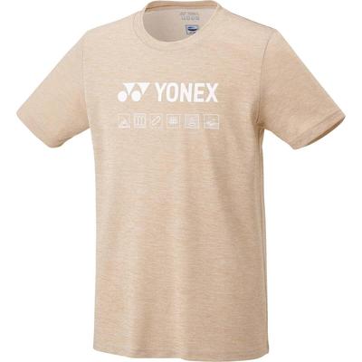 Футболка с коротким рукавом Dry Sand Beige M [Yonex] (Подходящий стиль), (194)