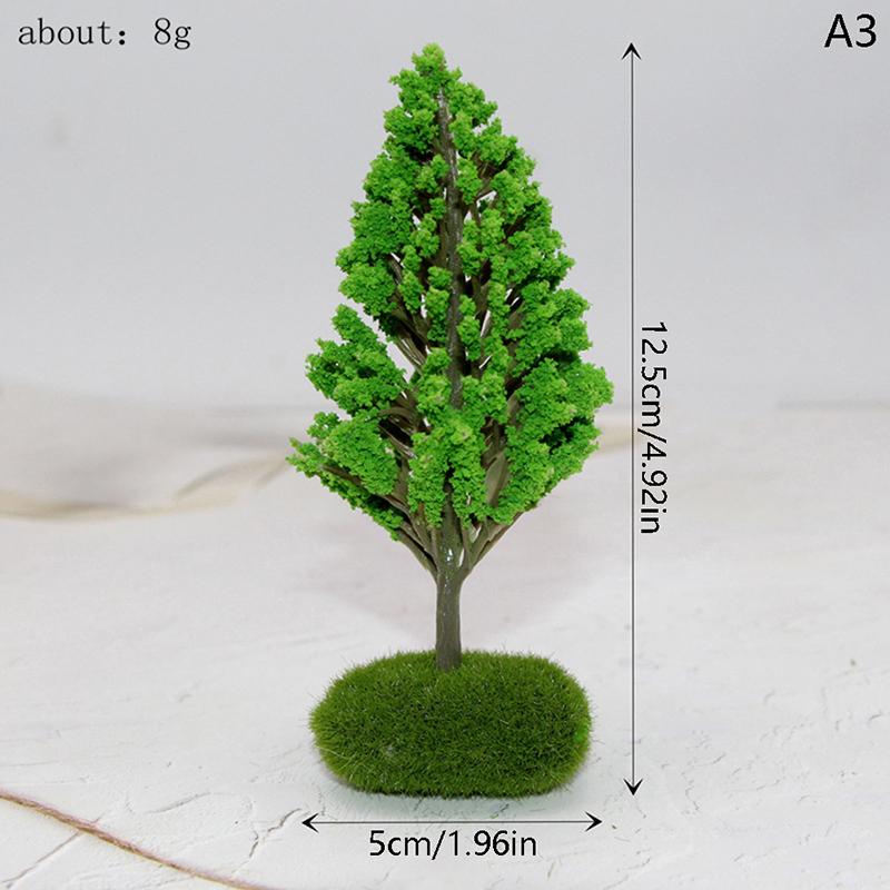 1 шт. Мини-дерево Декорации для сада фей Миниатюры для кукольного домика Аксессуары для микро-ландшафта
