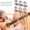 Sealed Replacement Folk Guitar Accessories Machine Heads Tuners L R Triplet Bass Guitar Tuning Pegs