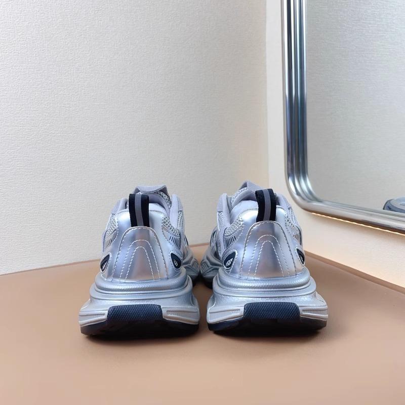 Spring New Thick-Soled Niche Dad Shoes Women's Casual Mesh Breathable Lightweight Sneakers for Women