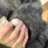 Открытое кольцо с корейским жемчужным цветком - элегантный и универсальный модный женский аксессуар для указательного пальца